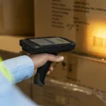close up scanning box