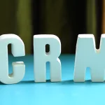 arrange white letters as crm
